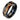 Fashion Tungsten Steel Ring Black Gold Wood Veneer Men's Ring