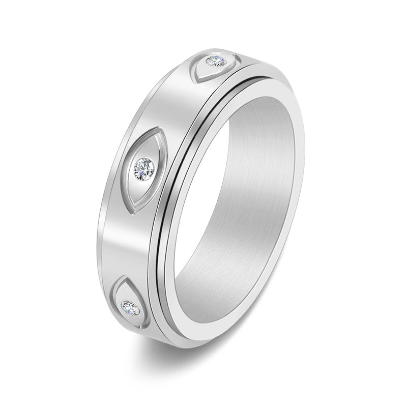 the Eye of God Tungsten Ring For Men - louilyjewelry