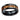 Fashion Tungsten Steel Ring Black Gold Wood Veneer Men's Ring