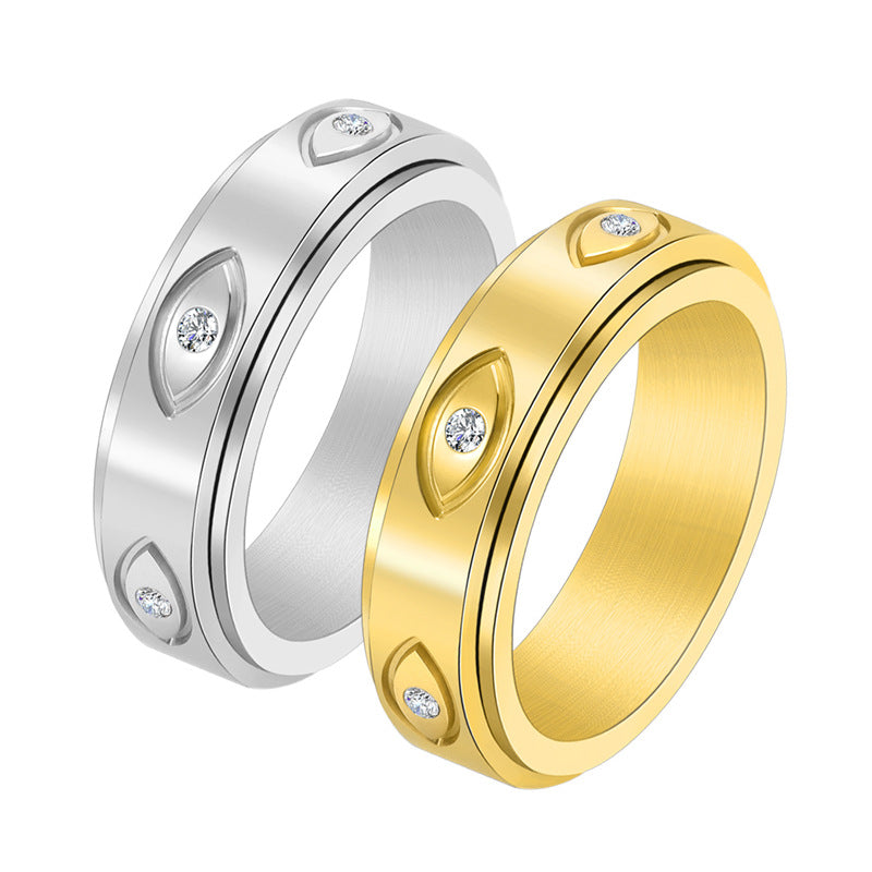 the Eye of God Tungsten Ring For Men - louilyjewelry