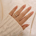 Louily Unique Full Pear Cut Women's Wedding Band - louilyjewelry