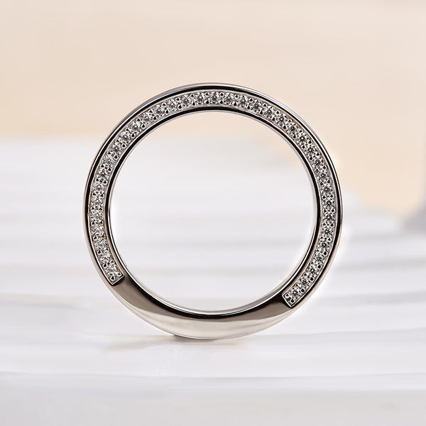 Louily Unique Wedding Band For Women