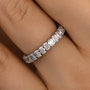 Louily Unique Emerald Cut Women's Wedding Band - louilyjewelry