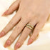 Louily Special Round Cut Jacket Wedding Band - louilyjewelry