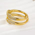 Louily Special Round Cut Jacket Wedding Band - louilyjewelry
