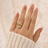 Louily Fashion Round Cut Jacket Wedding Band For Women In Sterling Silver - louilyjewelry