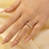 4.5Ct Radiant Cut Eternity Wedding Band In Sterling Silver - louilyjewelry