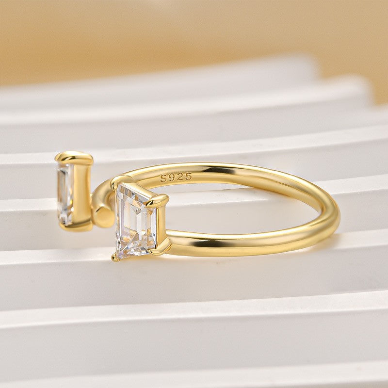 Unique Insert Wedding Band Engagement Ring Enhancer In Sterling Silver - louilyjewelry