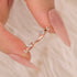 Classic Round Cut Open Wedding Band In Sterling Silver For Women - louilyjewelry