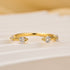 Classic Round Cut Open Wedding Band In Sterling Silver For Women - louilyjewelry