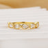 2.1Ct Luxe Pear Cut Bezel Wedding Band In Sterling Silver - louilyjewelry
