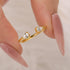 0.5Ct Pear Cut Insert Wedding Band In Sterling Silver - louilyjewelry