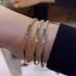 Louily Noble Round Cut Tennis Bracelet For Women - louilyjewelry