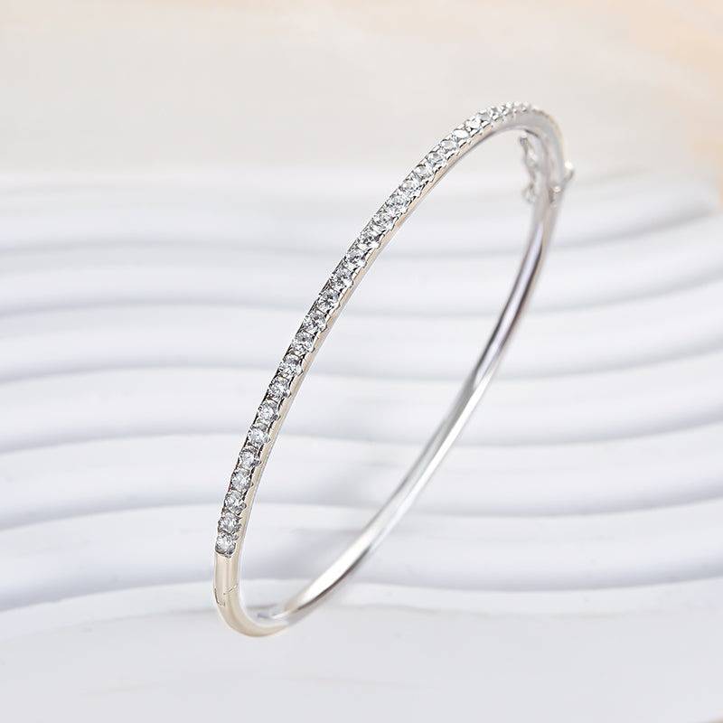 Louily Noble Round Cut Tennis Bracelet For Women - louilyjewelry