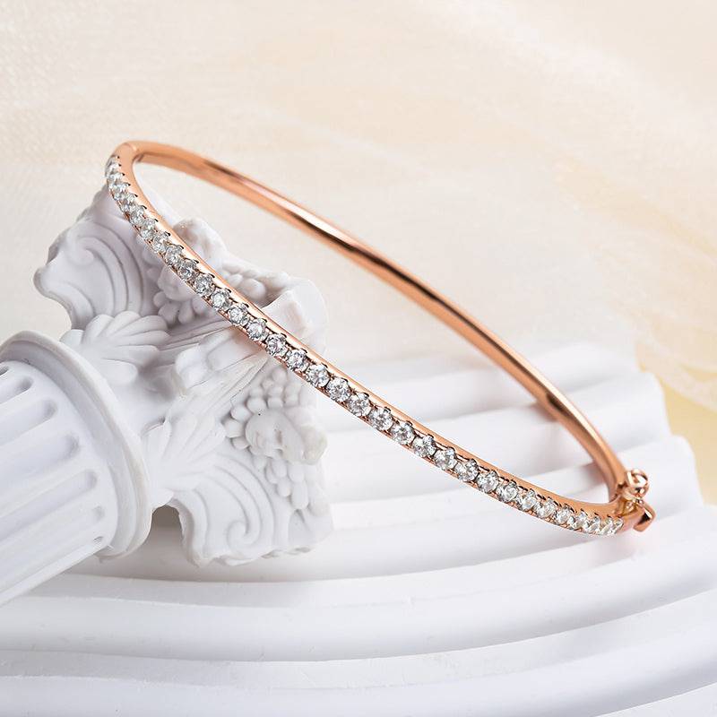 Louily Noble Round Cut Tennis Bracelet For Women - louilyjewelry