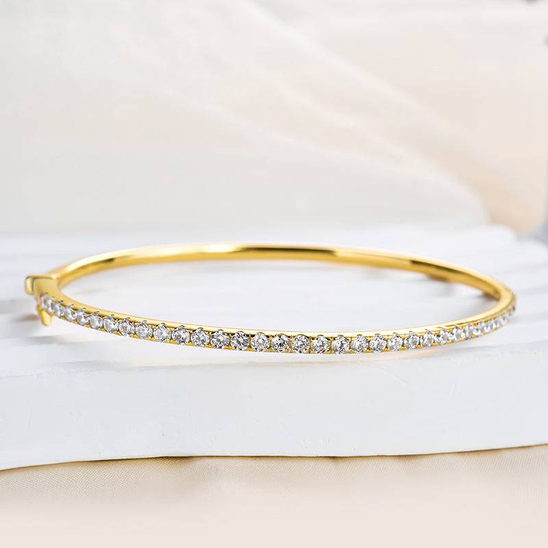 Louily Noble Round Cut Tennis Bracelet For Women - louilyjewelry
