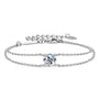 Louily Moissanite Excellent 4 Prongs Round Cut Bracelet - louilyjewelry
