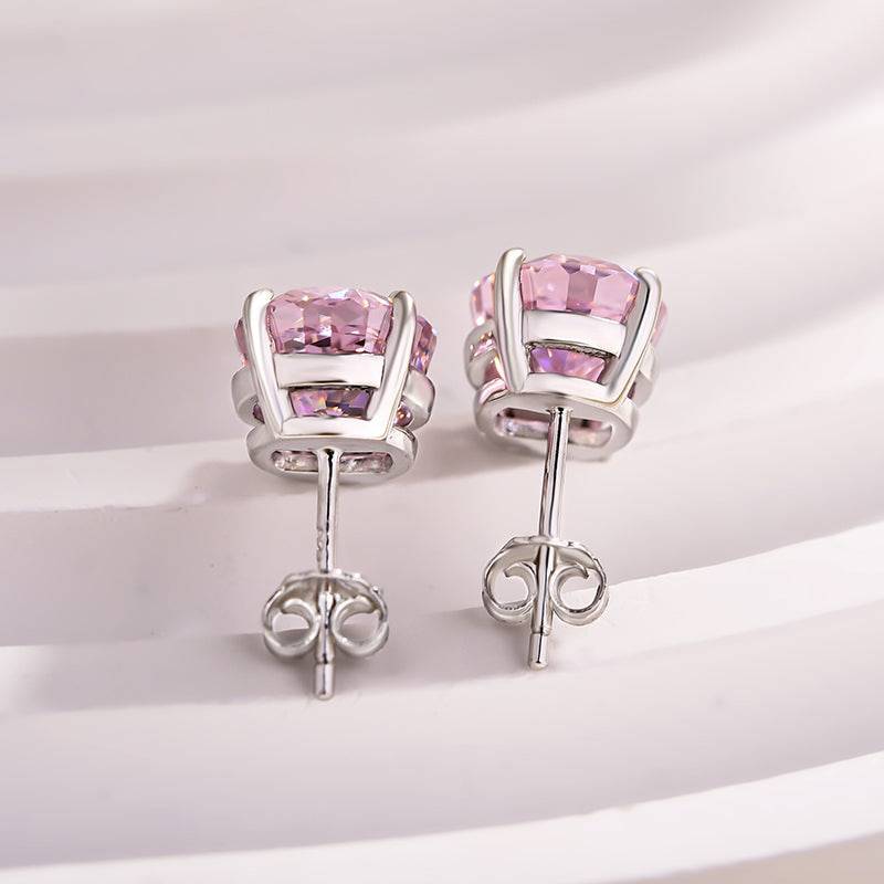 Louily Stunning Classic Oval Cut Simulated Diamond Stud Earrings In Sterling Silver - louilyjewelry