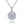 Louily Birthstone Necklace In Sterling Silver