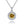 Louily Birthstone Necklace In Sterling Silver