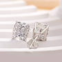2.0Ct Classic Cushion Cut Women's Stud Earrings In Sterling Silver - louilyjewelry