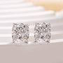 2.0Ct Classic Cushion Cut Women's Stud Earrings In Sterling Silver - louilyjewelry