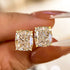 2.0Ct Classic Cushion Cut Women's Stud Earrings In Sterling Silver - louilyjewelry