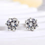 Louily Moissanite 2.0 Carat Round Cut Stud Earrings - louilyjewelry