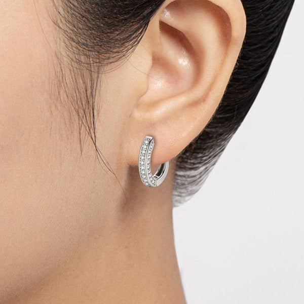 Louily Moissanite  Fashion Design Stud Earrings