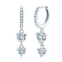Louily Moissanite Tassel Round Cut Earrings - louilyjewelry