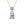 Load image into Gallery viewer, Louily Sparkle Pear Cut Women&#39;s Necklace In Sterling Silver
