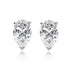 Louily Sterling Silver Classic Pear Cut Earring - louilyjewelry