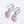 Louily Sterling Silver Luxury Pink Sapphire Oval Cut Drop Earrings