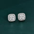 Louily Stunning Halo Cushion Cut Women's Earrings In Sterling Silver - louilyjewelry