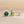 Louily Stunning Yellow Gold Round Cut Paraiba Tourmaline Earrings In Sterling Silver