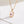 Louily Elegant Halo Cushion Cut Pink Stone Pendant Necklace