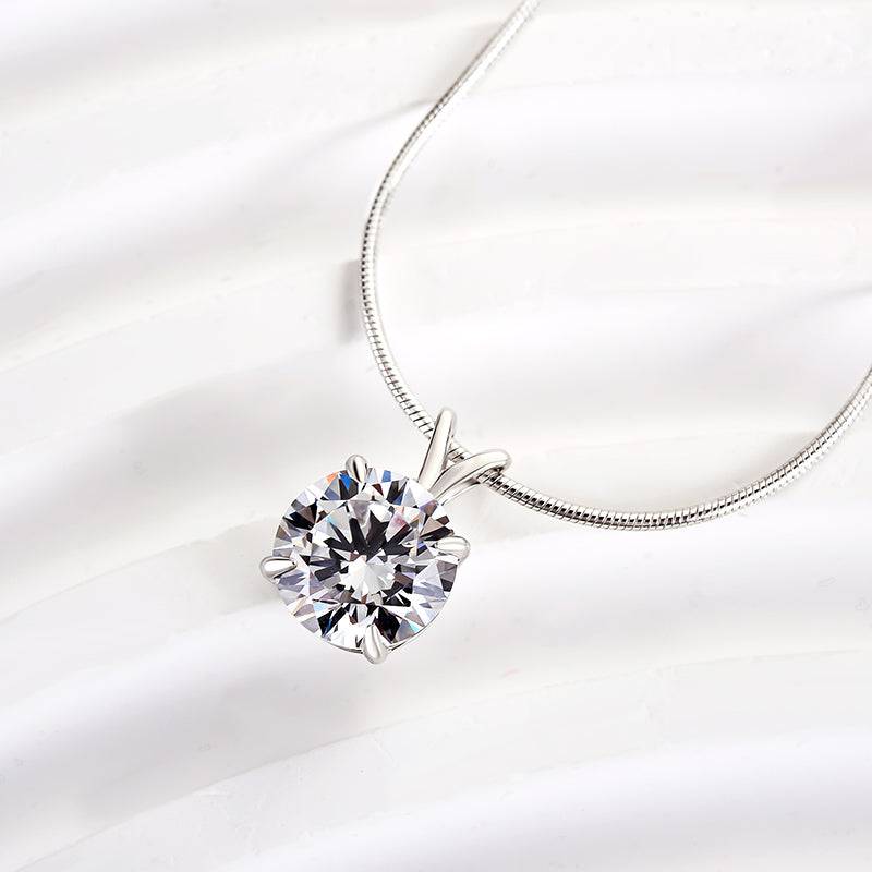 Louily Bright Round Cut Necklace - louilyjewelry