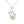 Louily Christmas Snowman Yellow Stone Necklace