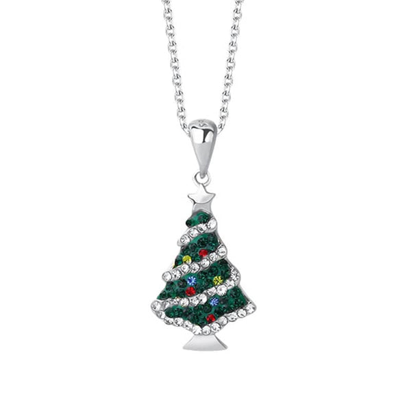 Louily Colorful Christmas Necklace