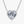 Load image into Gallery viewer, Louily Elegant Halo Heart Cut Necklace For Women In Sterling Silver
