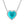 Louily Halo Heart Cut Aquamarine Blue Necklace For Women In Sterling Silver