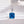 Load image into Gallery viewer, Louily Honorable Radiant Cut Blue Sapphire Necklace In Sterling Silver
