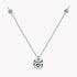 Louily Moissanite 2.0 Carat Round Cut Pendant Necklace - louilyjewelry