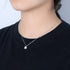 Louily Moissanite 2.0 Carat Round Cut Pendant Necklace - louilyjewelry