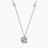 Louily Moissanite 2.0 Carat Round Cut Pendant Necklace - louilyjewelry