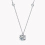 Louily Moissanite 2.0 Carat Round Cut Pendant Necklace - louilyjewelry