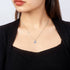 Louily Moissanite 2.0 Carat Round Cut Pendant Necklace - louilyjewelry
