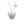 Louily Moissanite Reindeer Design Round Cut Necklace