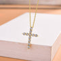 Louily Sterling Silver Fashion Cross pendant Necklace - louilyjewelry
