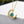 Load image into Gallery viewer, Louily Yellow Gold Moon Design Round Cut Paraiba Tourmaline Pendant Necklace In Sterling Silver
